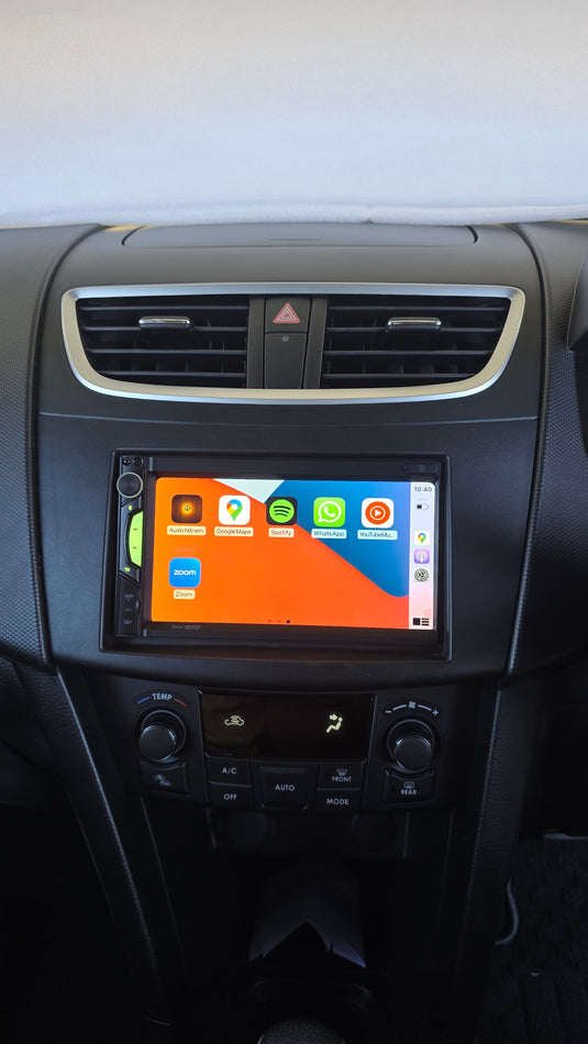 Derton DT-650WCA Wireless Apple CarPlay/ Wireless Android Double Din Head unit