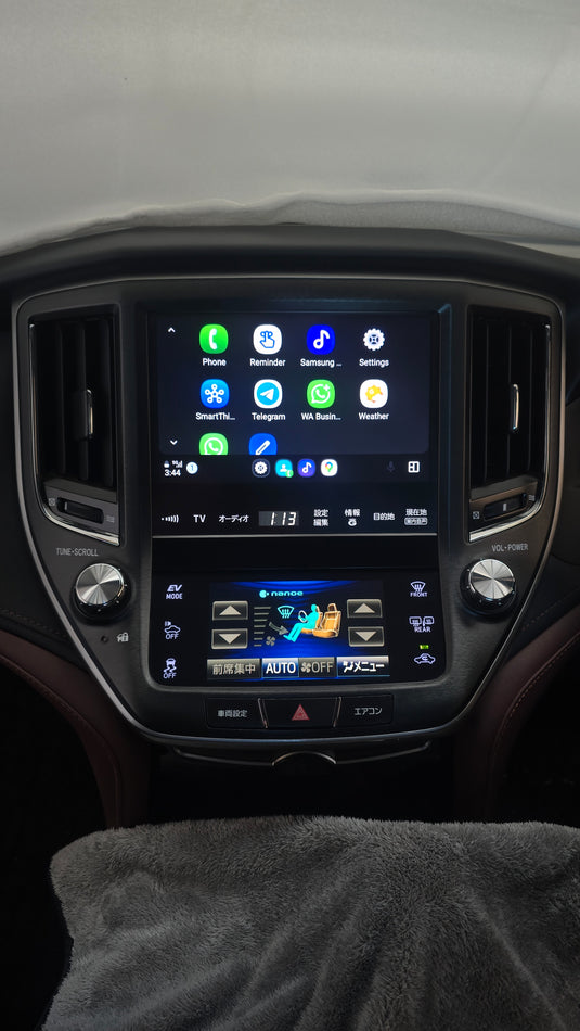 Toyota Crown S210 GRS210 GRS211 GRS214 ARS210 AWS210 AWS211 Compatible Wireless Apple CarPlay & Android Auto Integration Kit