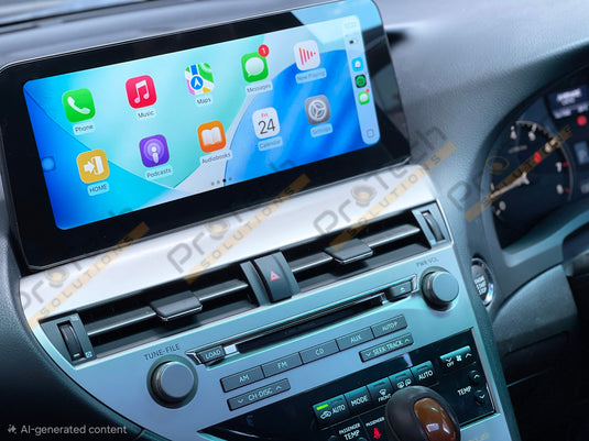 Lexus RX 09-14 12.3″ Wireless Apple CarPlay & Android Auto Premium Touch Screen