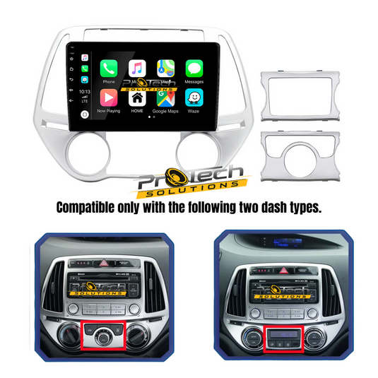 Hyundai I20 2012-2015 Wireless Apple CarPlay & Android Auto  Head Unit