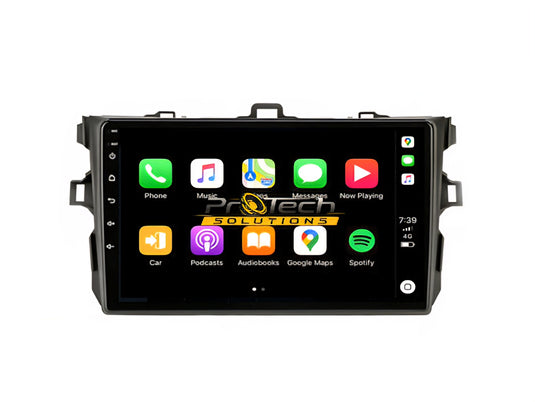 Toyota Corolla 2007-2011 | Apple CarPlay & Android Auto Head Unit (Hatchback)