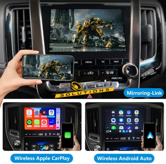 2018-2021 Toyota Crown S220 ARS220 AZSH20 AZSH21 GWS224 RS Advance Wireless Apple CarPlay and Android Auto Upgrade Kit