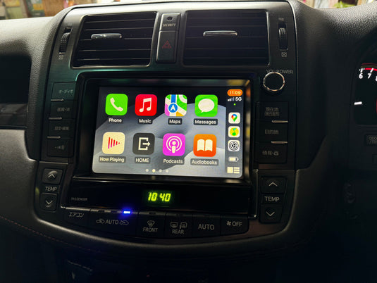 Toyota Crown 2008-2012 Royal Sallon Athlete GRS200 GRS202 GRS204 OEM Head Units Wireless Apple CarPlay & Android Auto Integration Kits