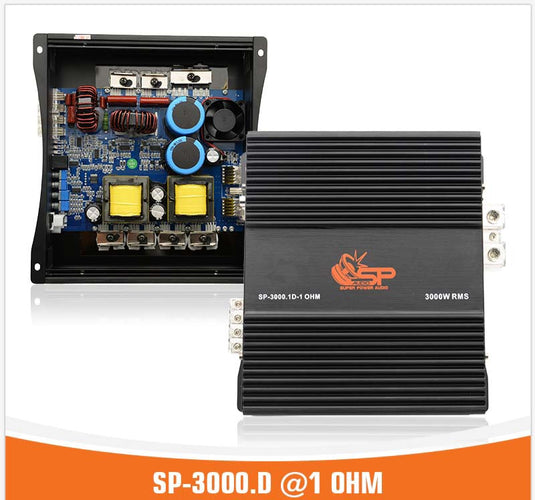 SP 3000D 1 Ohm Amplifier - Mono Full Range Class D