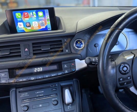 Lexus CT200h Compatible Wireless CarPlay & Android Auto Interface 2013-2018