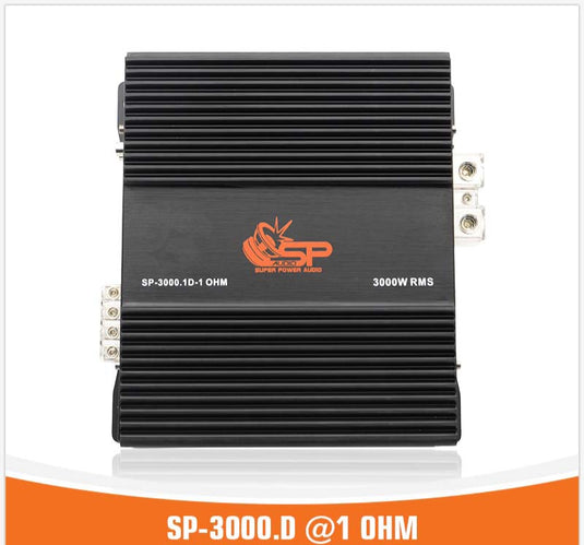 SP 3000D 1 Ohm Amplifier - Mono Full Range Class D