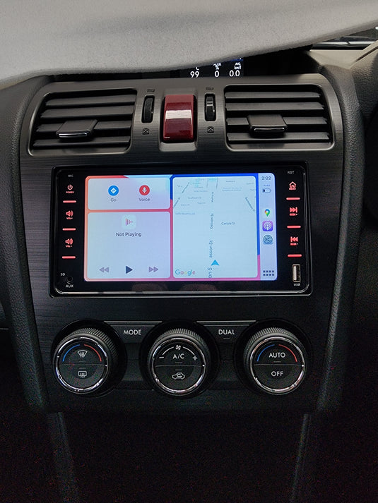 SUBARU XV IMPREZA WIRELESS Apple CarPlay / Android Auto Stereo Installed/ Retained Factory camera/SWC