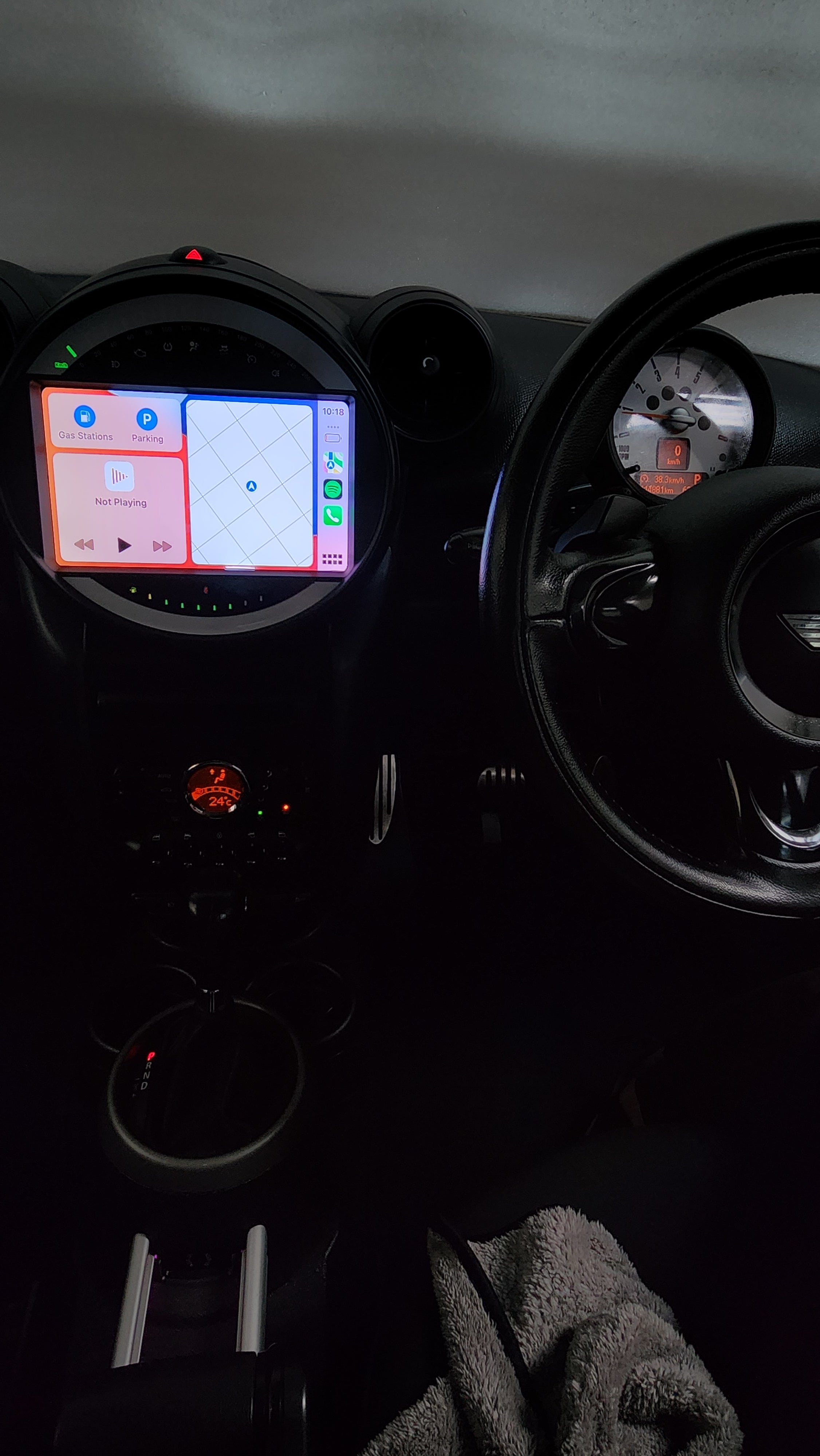 Mini Cooper Wireless Apple Carplay/ Android Auto stereo with inbuilt A