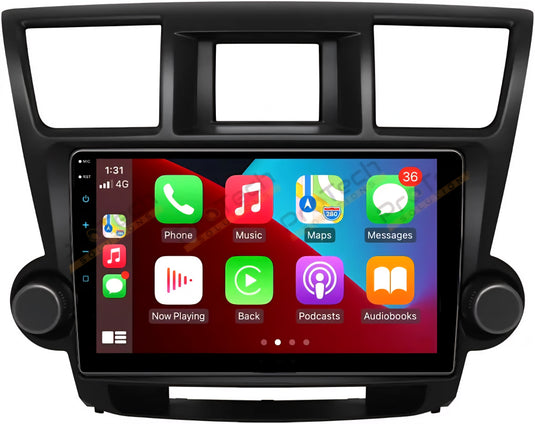 Toyota Highlander 2009-2013 Wireless Apple CarPlay & Android Auto Head Unit